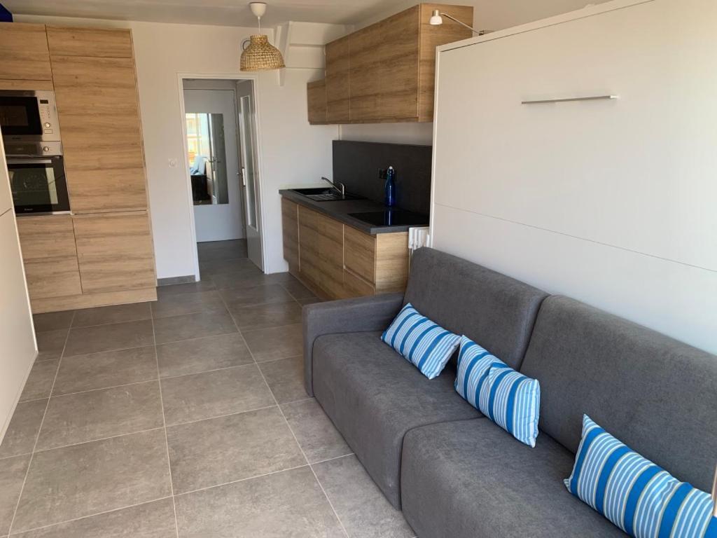 L'Effet Mer, Duplex Sur Le Port Avec Ses 2 Terrasses Vue Mer 耶尔 外观 照片