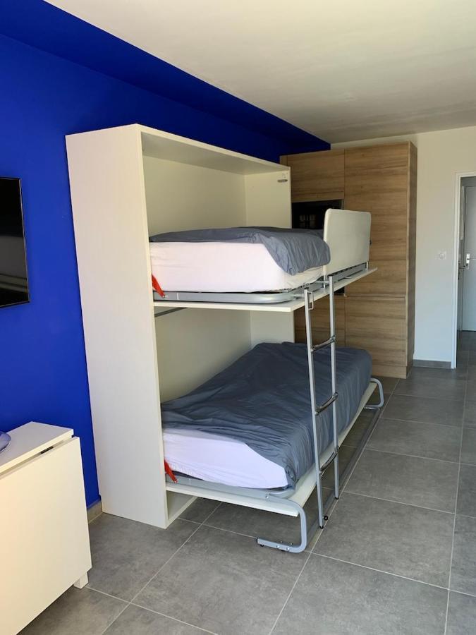 L'Effet Mer, Duplex Sur Le Port Avec Ses 2 Terrasses Vue Mer 耶尔 外观 照片